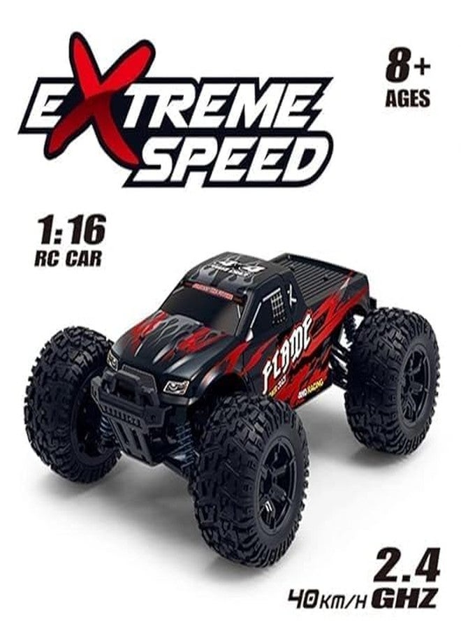 Brighterbee High Speed 40km/h 4WD 2.4Ghz Remote Control Truck 9130, 1:16 Scale Radio Conrtolled Off-Road RC Car Electronic Monster Truck R/C RTR Hobby Cross-Country Car Buggy - Image 5